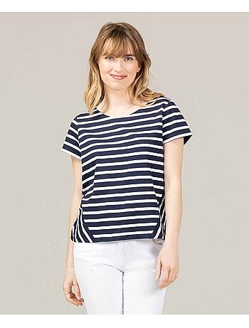 Mariniere manches courtes - Terre de Marins