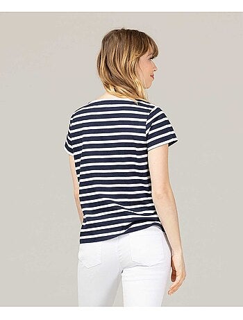 Mariniere manches courtes - Terre de Marins