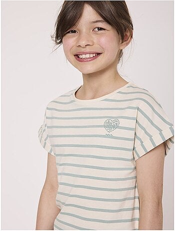 Mariniere manches courtes - Terre de Marins