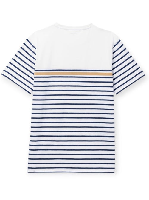 Mariniere manches courtes 100% coton - Terre de Marins - Kiabi