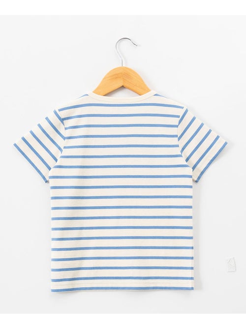Mariniere manches courtes 100% coton - terre de marins - Kiabi