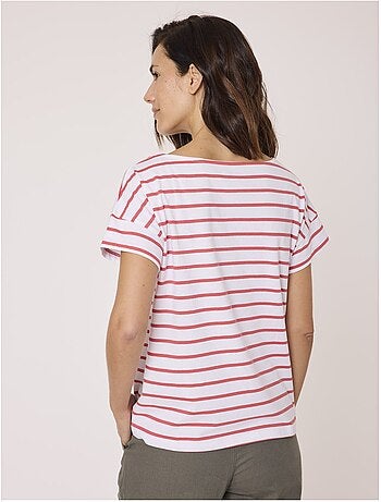 Mariniere manches courtes - Terre de Marins