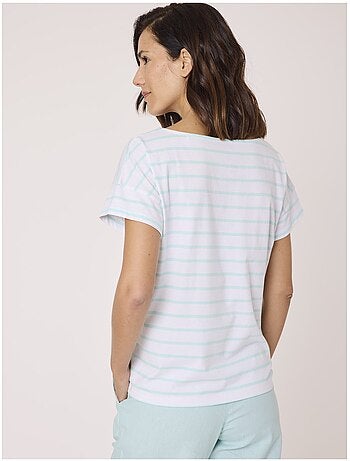 Mariniere manches courtes - Terre de Marins