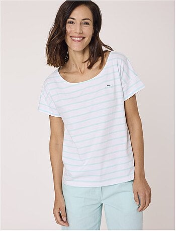 Mariniere manches courtes - Terre de Marins