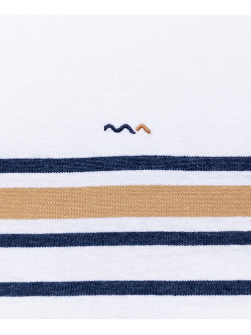 Mariniere manches courtes 100% coton - Terre de Marins - Kiabi