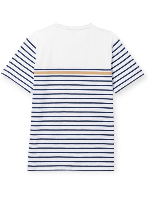 Mariniere manches courtes 100% coton - Terre de Marins - Kiabi