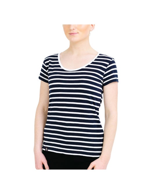 Marinière Manches Courtes 'Breizh Océan', T-shirt Été, 100% Coton léger - Kiabi