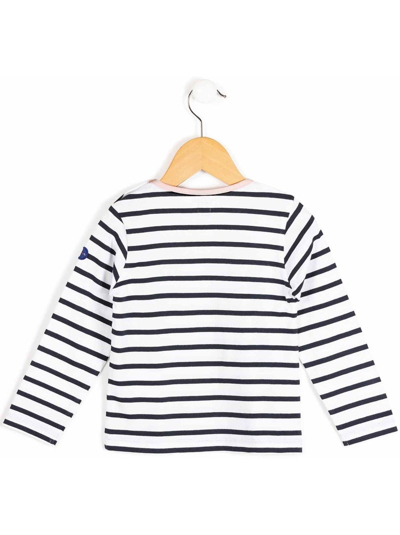 Mariniere manches longues - Terre de Marins Multicolore - Kiabi