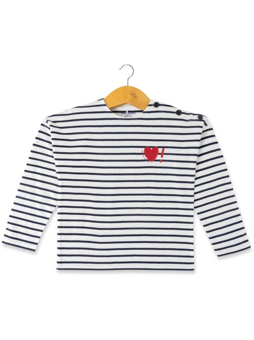 Mariniere manches longues - Terre de Marins - Kiabi