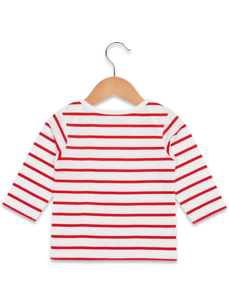 Mariniere manches longues - Terre de Marins Multicolore - Kiabi