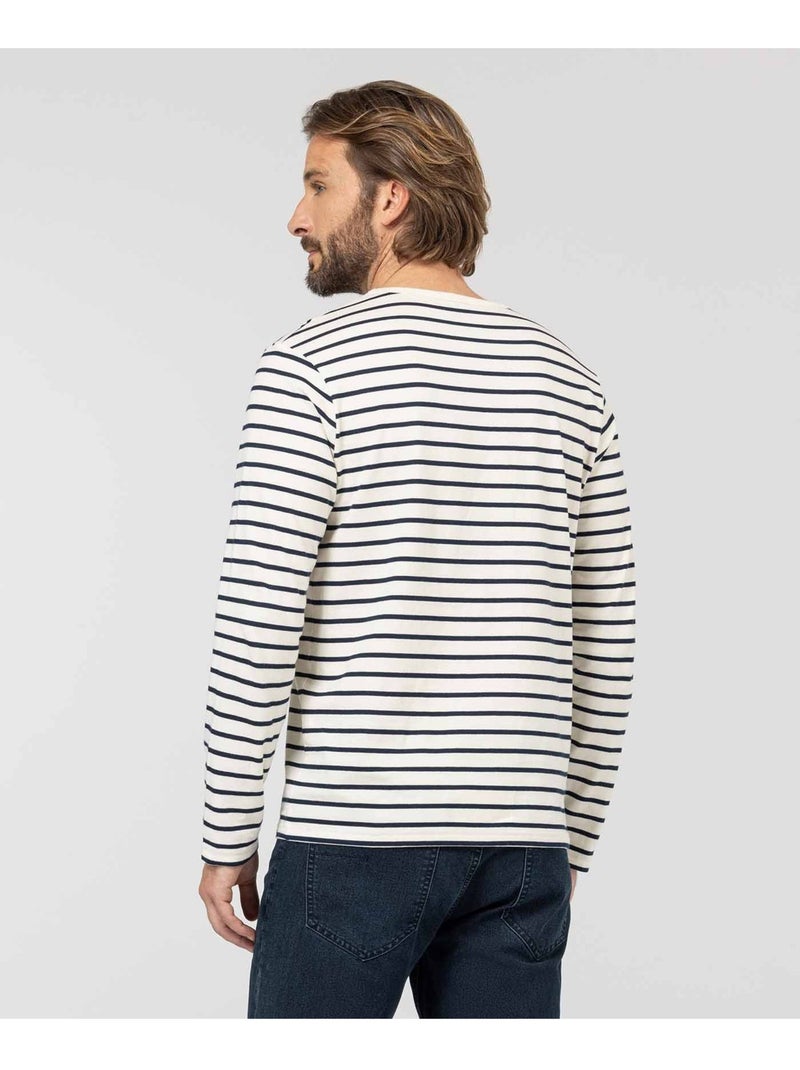 Mariniere manches longues - Terre de Marins Multicolore - Kiabi