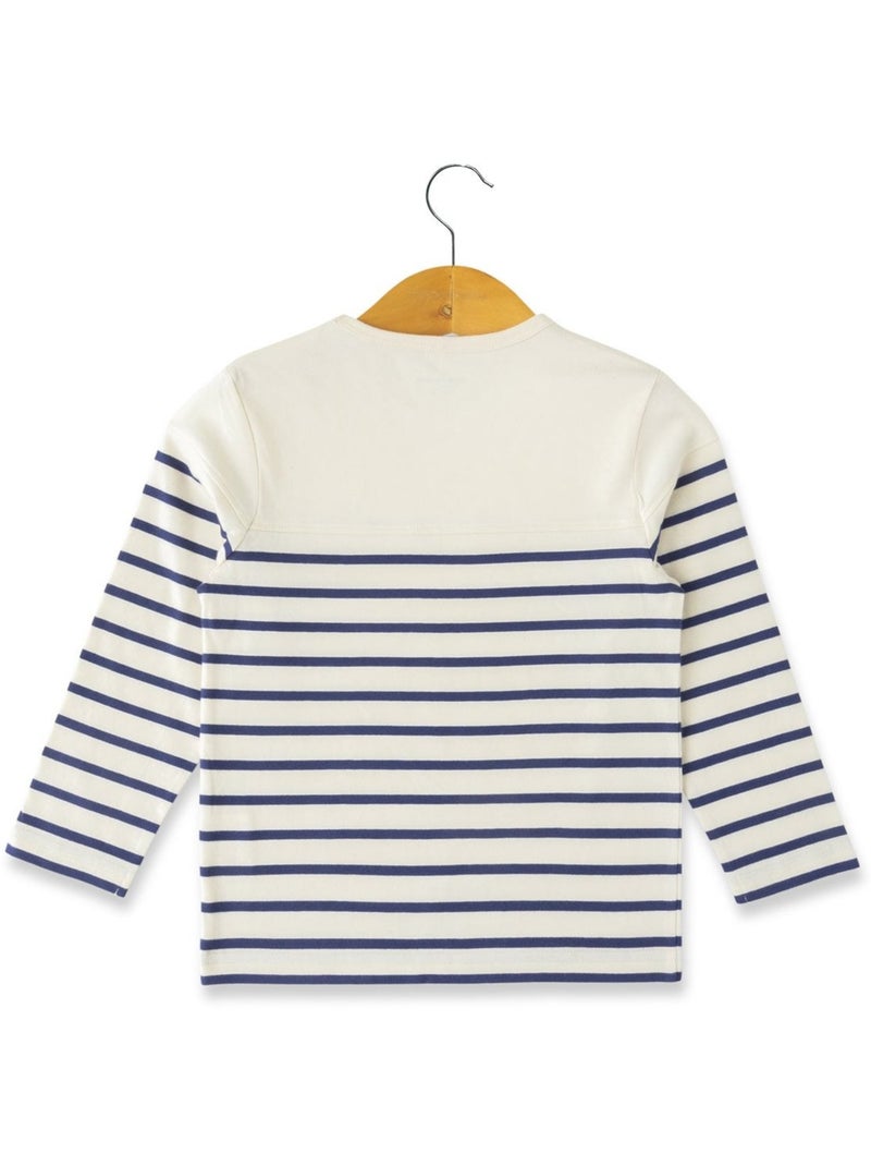 Mariniere manches longues - Terre de Marins Multicolore - Kiabi