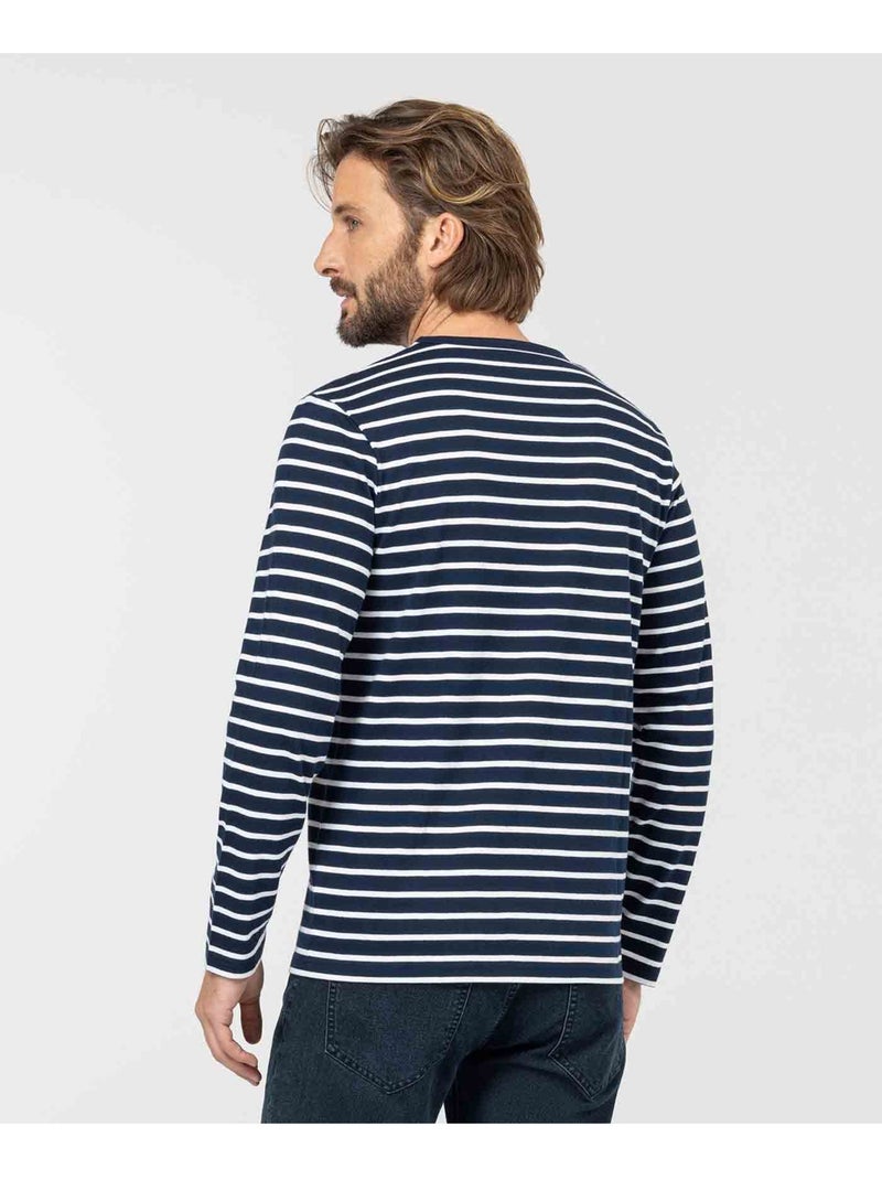 Mariniere manches longues - Terre de Marins Multicolore - Kiabi