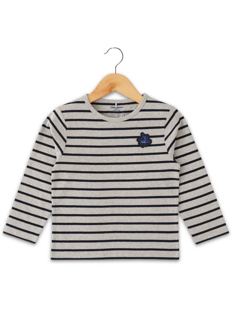 Mariniere manches longues - Terre de Marins Multicolore - Kiabi