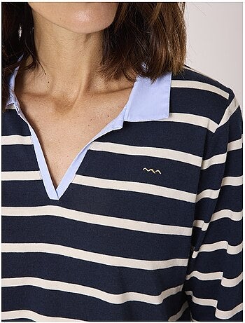 Mariniere manches longues 100% coton - Terre de Marins