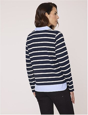 Mariniere manches longues 100% coton - Terre de Marins