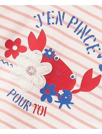 Mariniere manches longues 100% coton - Terre de Marins