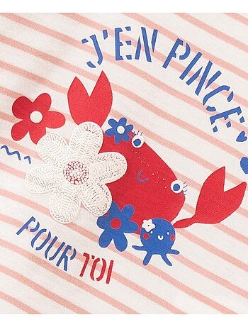Mariniere manches longues 100% coton - Terre de Marins
