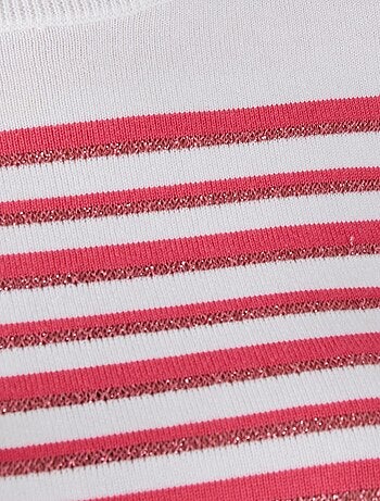 Marinière rayures brillantes - Damart