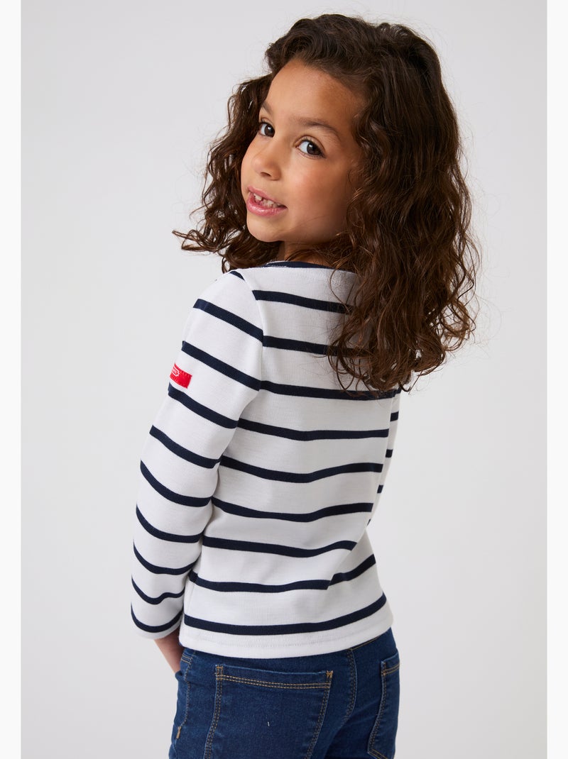 Marinière thermolactyl enfant - damart Bleu - Kiabi