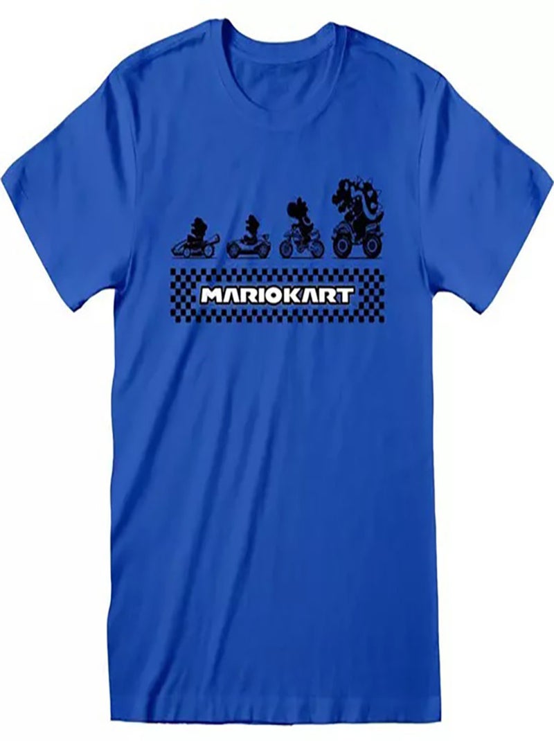 Mario Kart - T-shirt Bleu roi - Kiabi