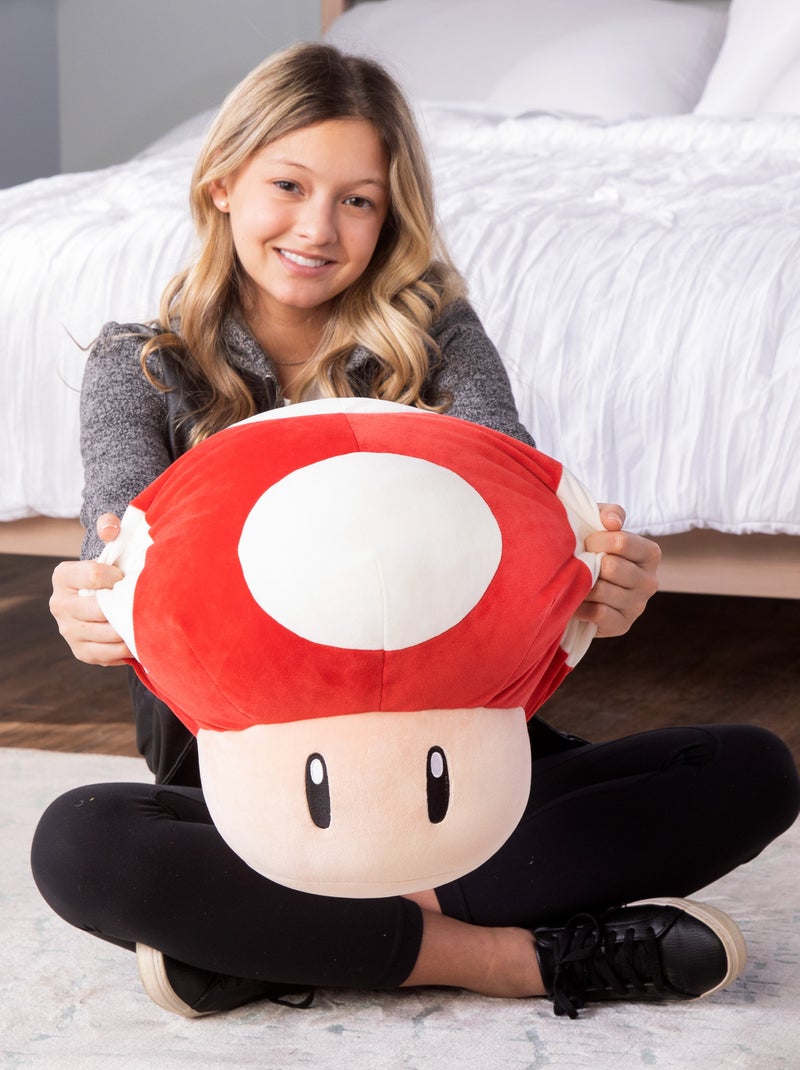 Mario peluche mocchi mocchi champignon Rouge - Kiabi