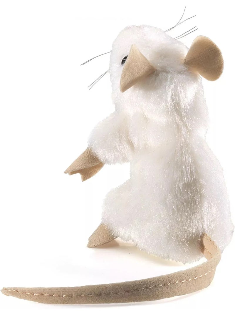 Marionnette à doigt Souris blanche Blanc - Kiabi