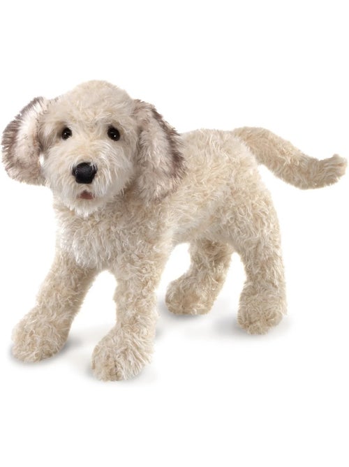 Marionnette à main Chien Labradoodle - Kiabi