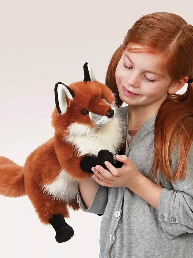 Marionnette à main Renard roux Orange - Kiabi