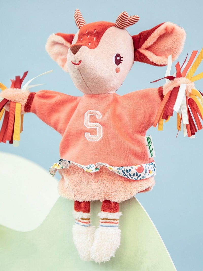 Marionnette à main Stella pompom Orange - Kiabi