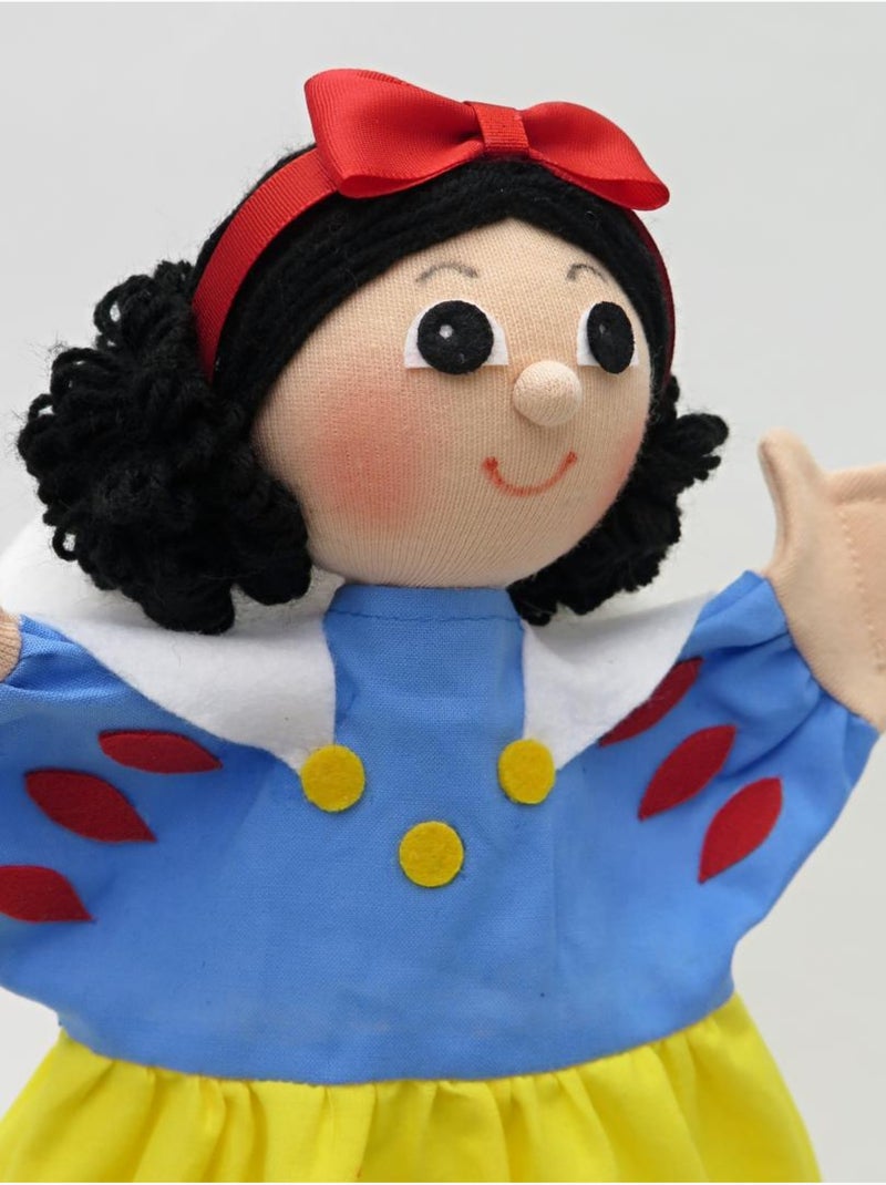 Marionnette blanche neige Jaune - Kiabi