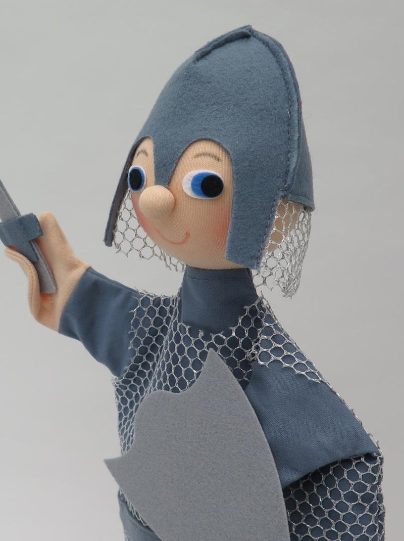 Marionnette Chevalier d'argent Gris - Kiabi