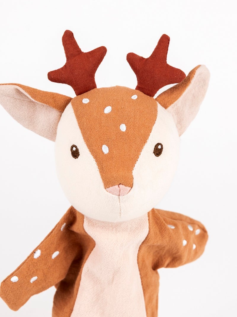 Marionnette Faon Marron - Kiabi