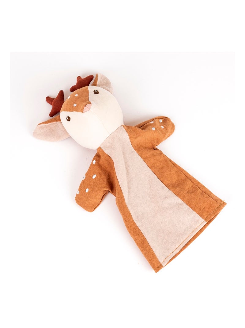 Marionnette Faon Marron - Kiabi