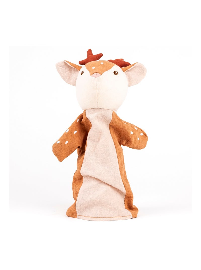 Marionnette Faon Marron - Kiabi