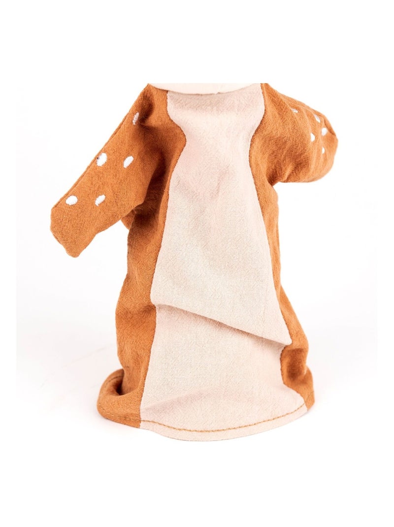 Marionnette Faon Marron - Kiabi