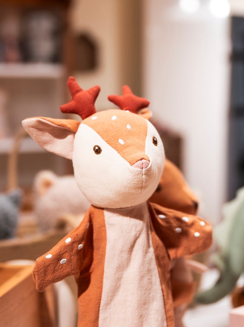 Marionnette Faon Marron - Kiabi