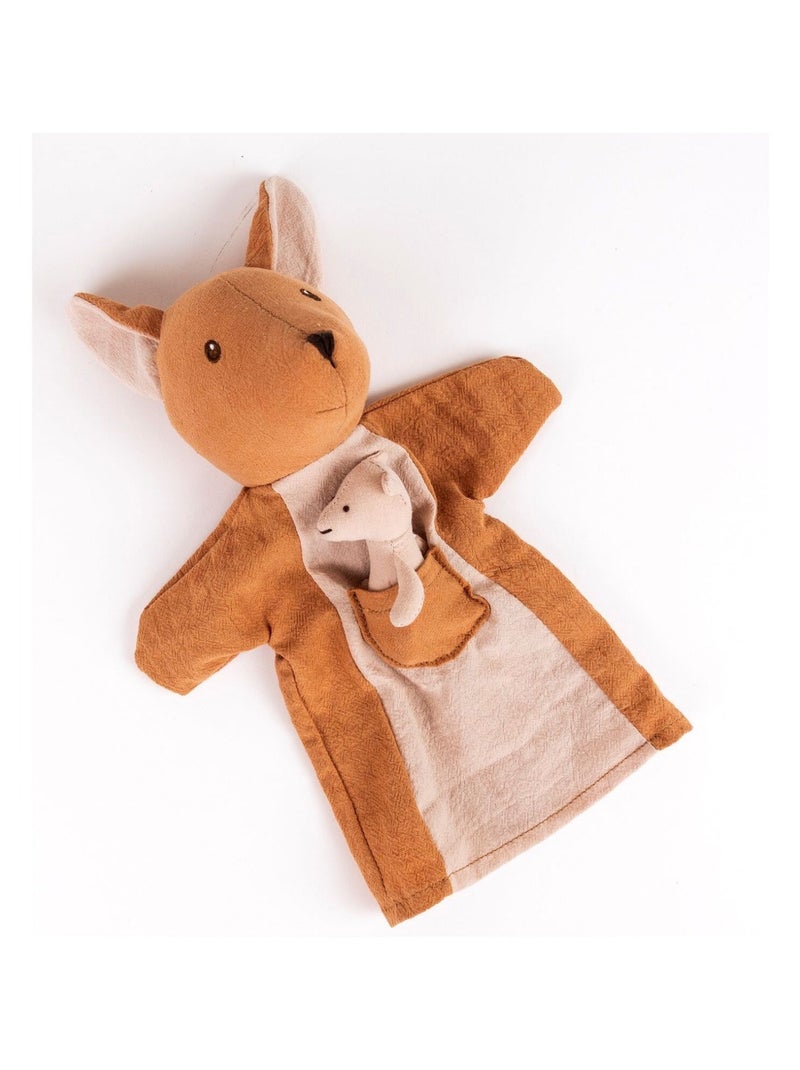 Marionnette Kangourou Marron - Kiabi