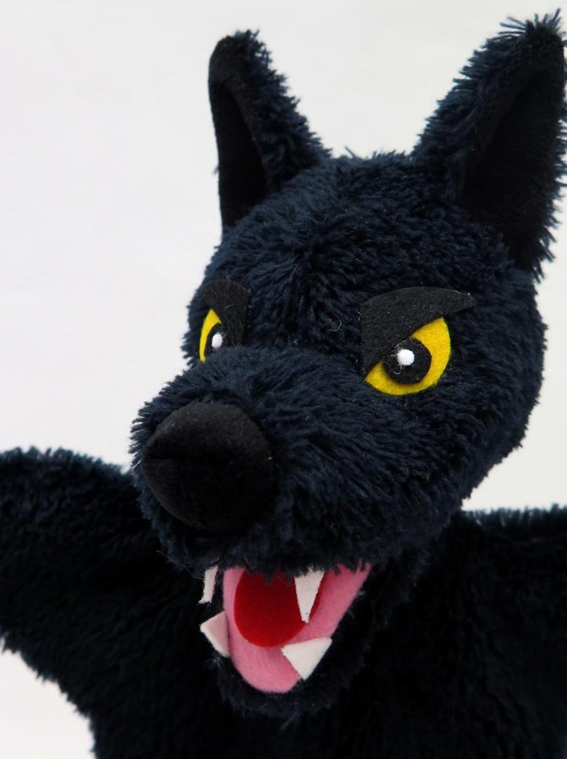 Marionnette Loup noir Noir - Kiabi