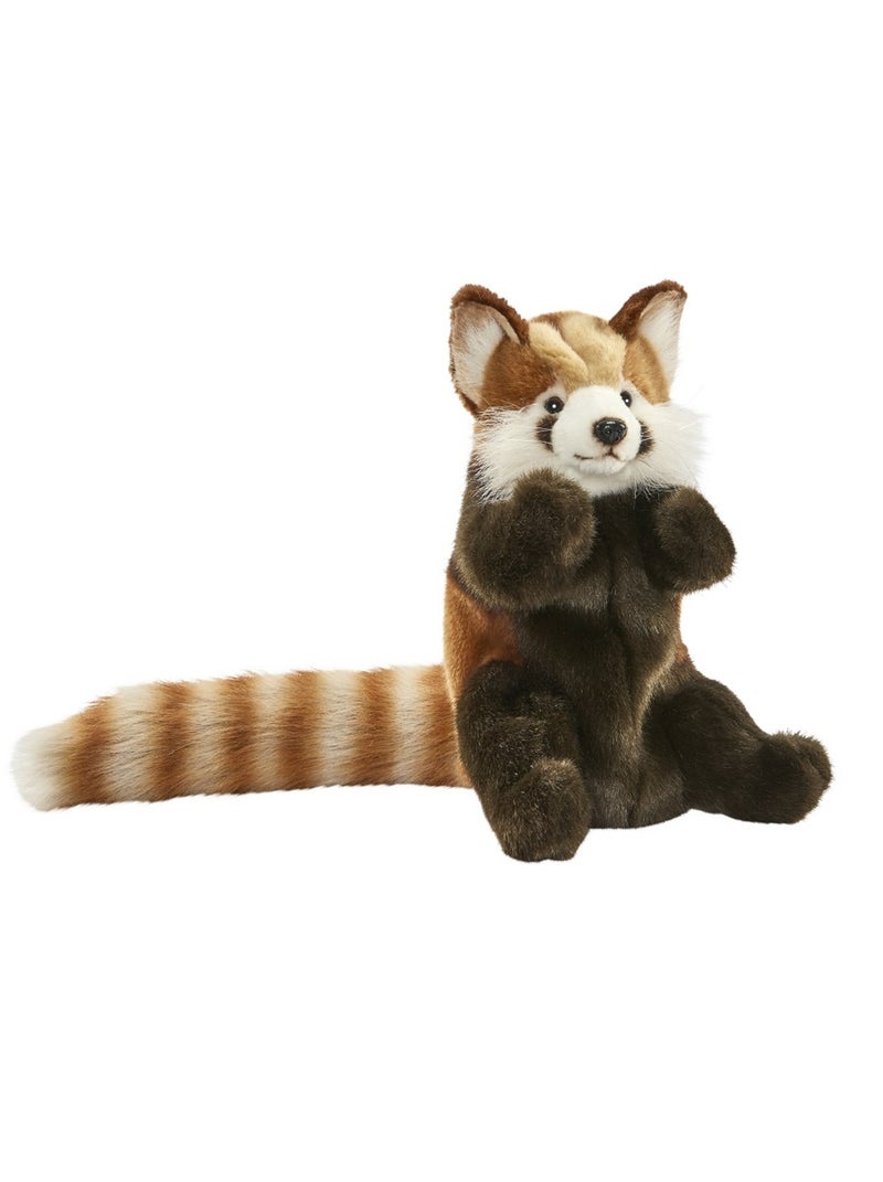 Marionnette Panda Roux 20cm Marron - Kiabi
