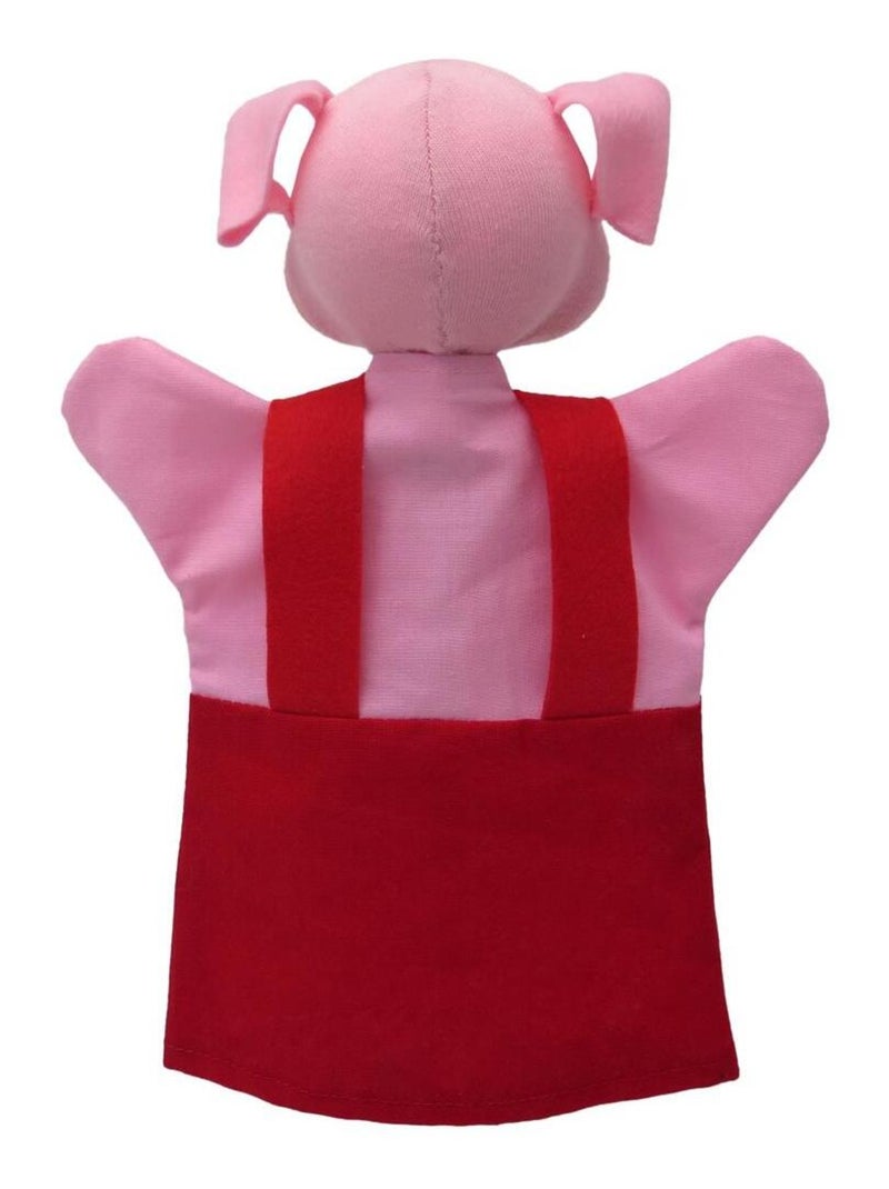 Marionnette Petit Cochon rouge Rouge - Kiabi