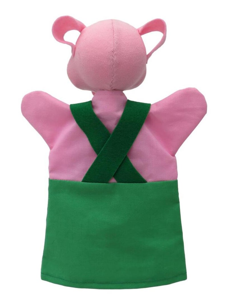 Marionnette Petit Cochon vert Vert - Kiabi