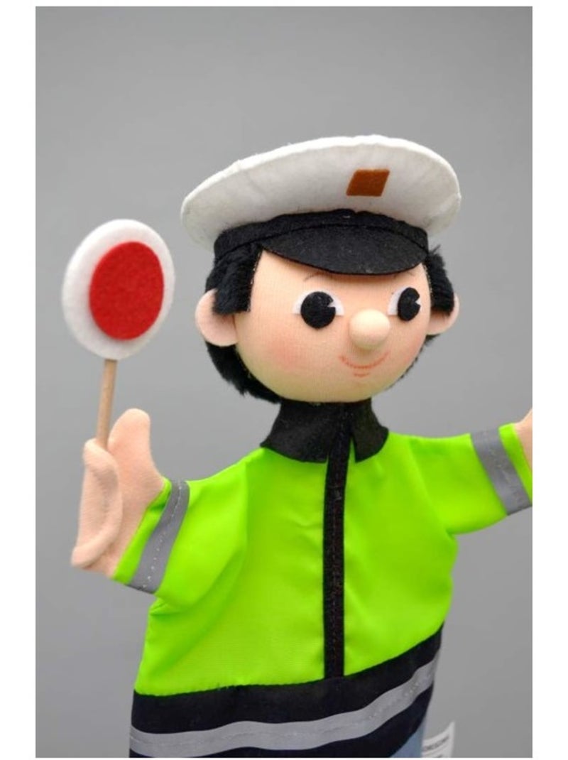Marionnette policier Vert - Kiabi