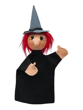 Marionnette Sorcière noire