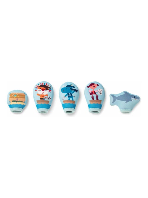 Marionnettes à doigt de bain Pirates - Kiabi
