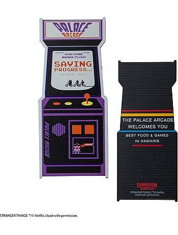 Marque-page en métal Arcade - Stranger Things