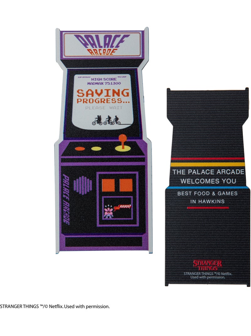 Marque-page en métal Arcade - Stranger Things Noir - Kiabi