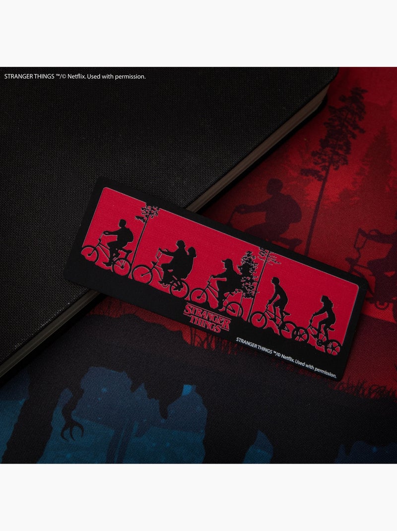 Marque-page en métal Silhouette - Stranger Things Rouge - Kiabi
