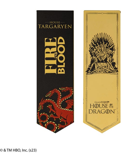 Marque-page métallique Targaryen - Game of Thrones - Kiabi