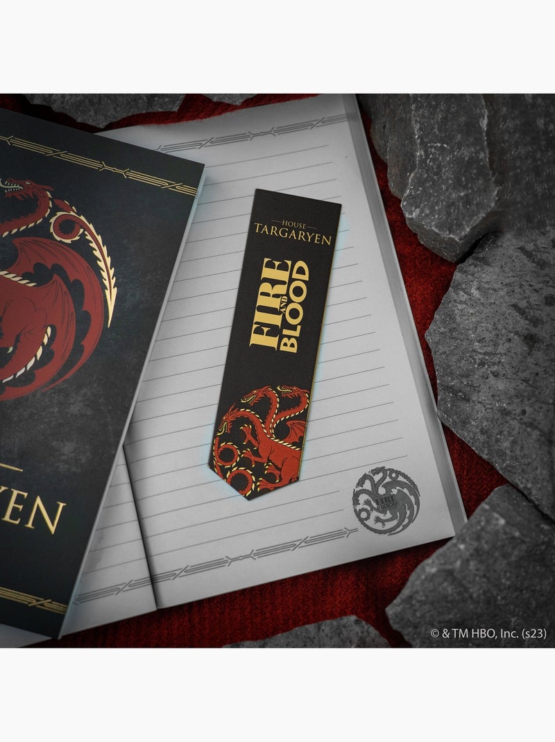 Marque-page métallique Targaryen - Game of Thrones Noir - Kiabi